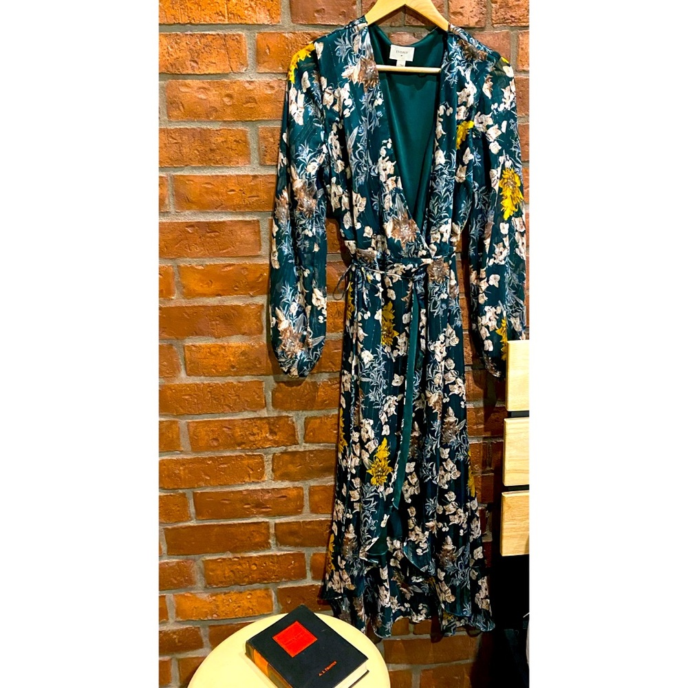 Floral Wrap Dress